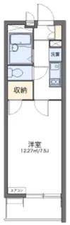 レオパレスシエレ バウム【2階】の間取り