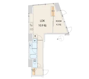 エスセナーリオ本郷三丁目【4階】の間取り