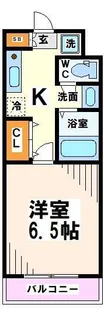 スチューデントパーク府中【3階】の間取り