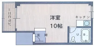 ネイティヴ西宮北口【3階】の間取り