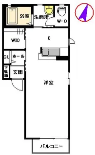 ソフィア武蔵ケ丘【2階】の間取り