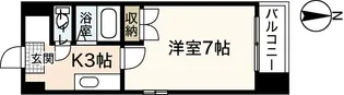 バオバブ白島【3階】の間取り