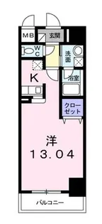 ベルナティオ【3階】の間取り