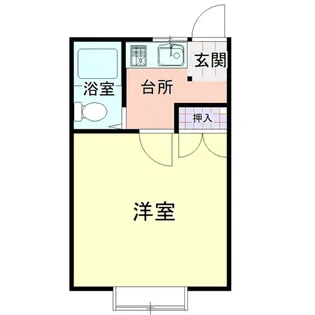 コーポ吉田【1階】の間取り