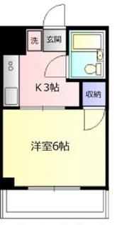 ヒルズ中村橋【2階】の間取り