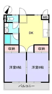 山澤マンション【3階】の間取り