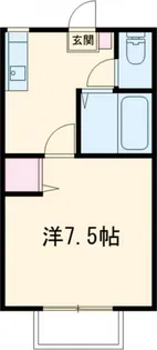 ピュアシティルミネ【2階】の間取り