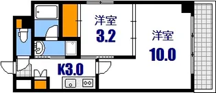 Mell Rose【6階】の間取り