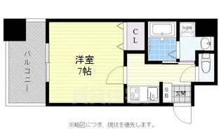 サヴォイザパームストリート【11階】の間取り