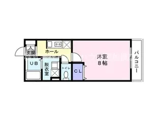 apartamentoアリビオ【3階】の間取り