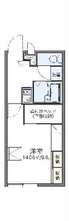レオパレスCherryView【1階】の間取り