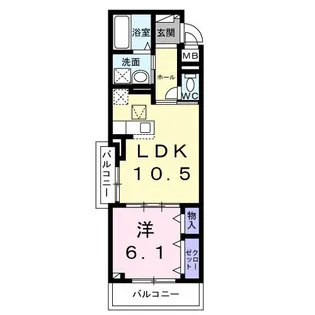 サンガーデン.M【1階】の間取り