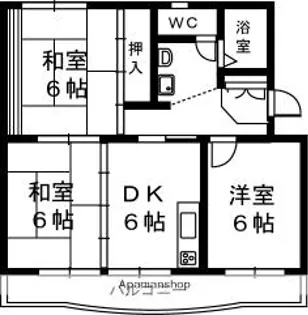 アクティ豊岡【3階】の間取り