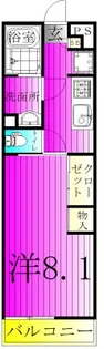 リブリ・ラルジュ【1階】の間取り