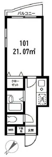 シルクガーデン馬絹【1階】の間取り
