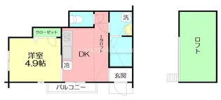 Feel東海【1階】の間取り