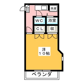 マンションマエフジ【2階】の間取り