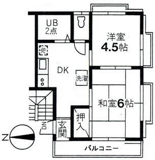 メゾンドセリーズ西館【2階】の間取り