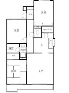 第二有第マンション【3階】の間取り