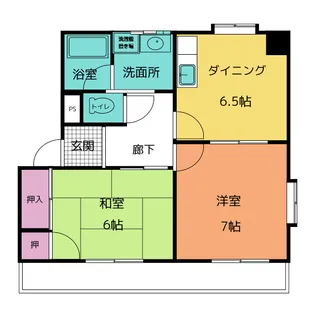 メゾン樹海【4階】の間取り
