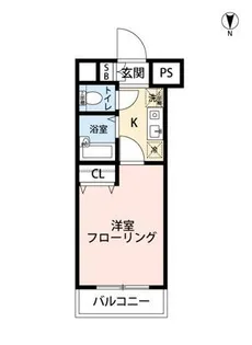 メインステージ三軒茶屋【6階】の間取り