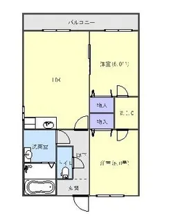 ライラックII【2階】の間取り