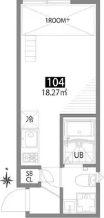 グランエッグス中野南台【1階】の間取り