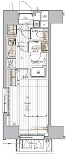 メイクスデザイン町屋【6階】の間取り