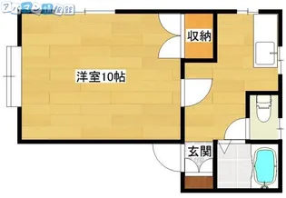 エーボンハイツ【1階】の間取り