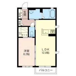メゾンイズミ【1階】の間取り