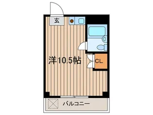 豊田コ-ポラス【2階】の間取り