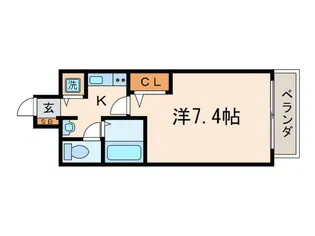 グランドパレス三条花見小路【2階】の間取り