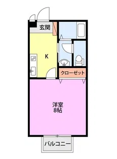 メゾン・セジュール【1階】の間取り