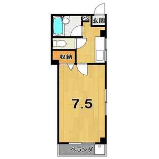 リヴェール大徳寺【3階】の間取り