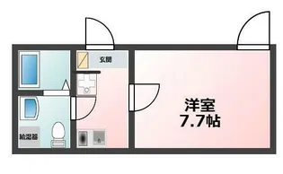 Glanz文京千駄木【1階】の間取り