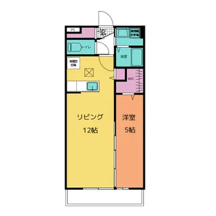 CHARM・Y湘南 B【1階】の間取り