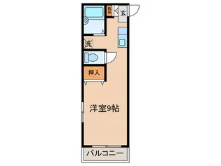 ボナール佐藤【1階】の間取り