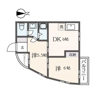 サンテリア三田【3階】の間取り
