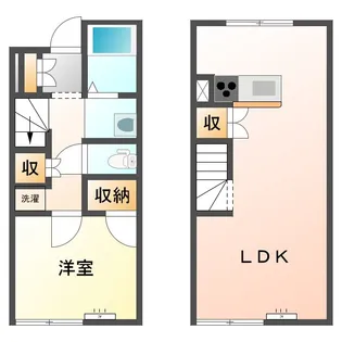 七番街【1階】の間取り