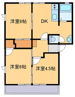 エミネンス西野目【2階】の間取り