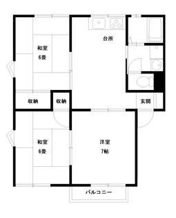 レジデンス88【1階】の間取り