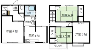 宮城県柴田郡柴田町船岡東2【一戸建】の間取り