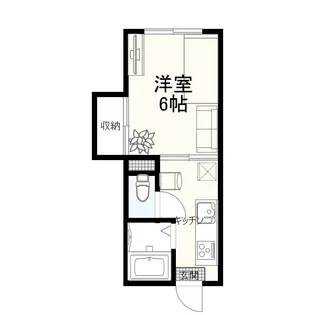 ノーベル秋大通A【1階】の間取り