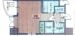 家納喜本川館【9階】の間取り