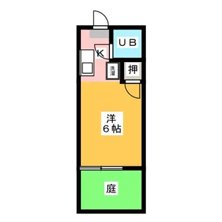 ハヤシハイツ【1階】の間取り