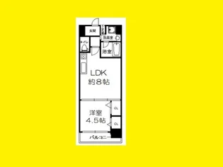 BRAVI新大阪【10階】の間取り