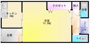 大阪府八尾市東本町4【一戸建】の間取り