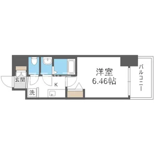 LUXENA住之江公園【5階】の間取り
