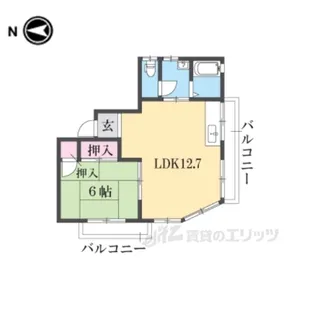 大広ビル【2階】の間取り
