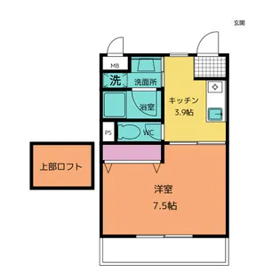 BOX IN BOX【2階】の間取り